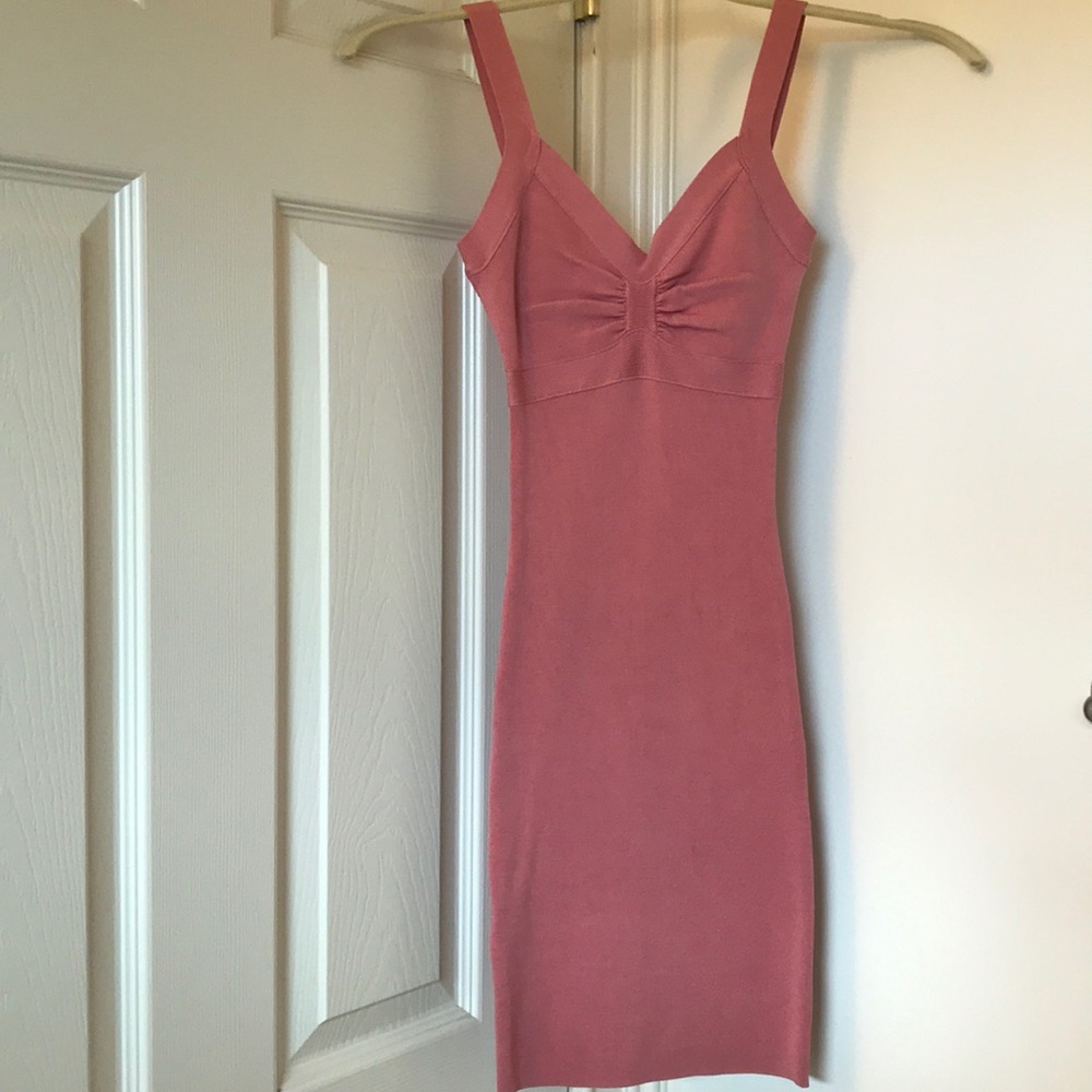 BCBG Maxazria pink mini dress, size XS, never worn